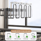 Dish Drying Rack with Carbon Steel, Black 3-Tier Drainer Auto-Drain Drainboard - product gallery image 6