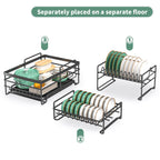 Dish Drying Rack with Space-Saving, Carbon Steel for kitchens - product gallery image 7