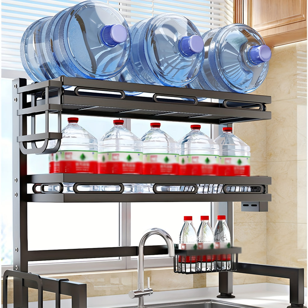 Dish Rack with Space-Saving, Easy Assembly, Stainless Steel - product gallery image 3