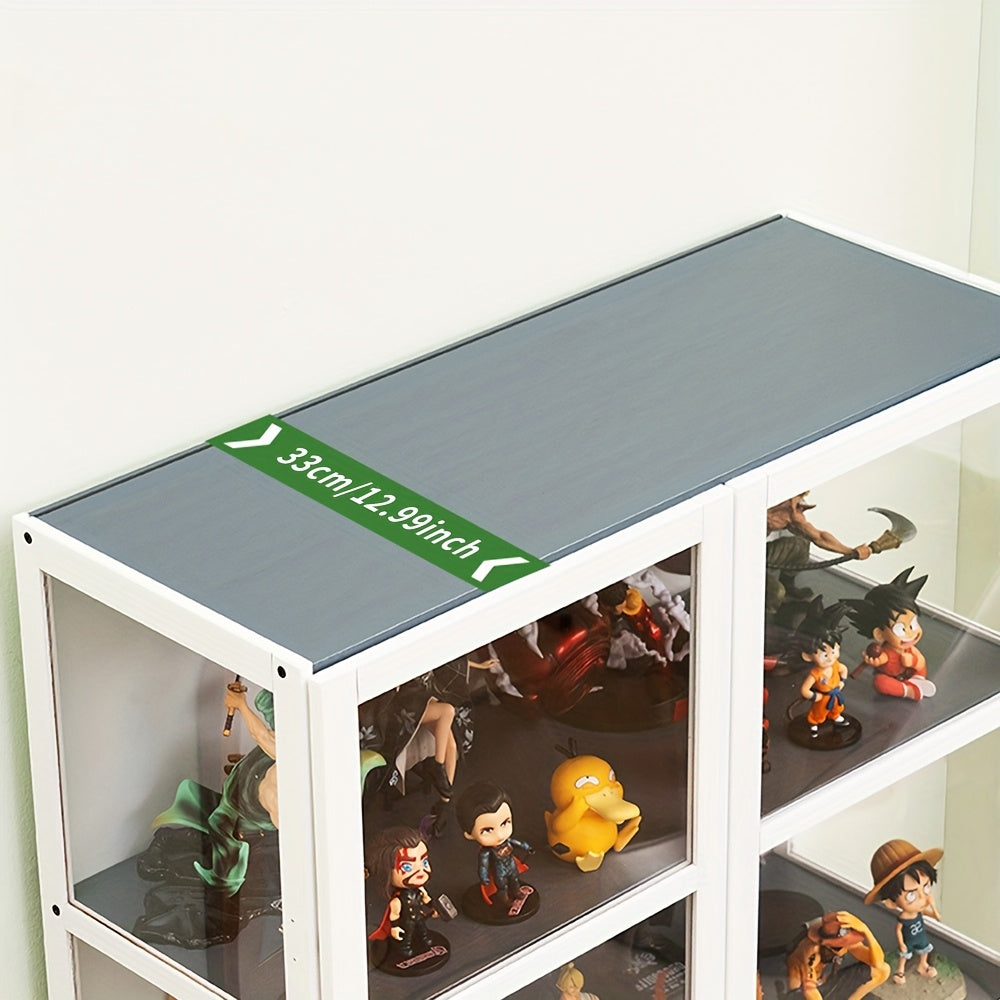Display Cabinet with Wood, Modular Glass Door Anime Figures, Pop - product gallery image 4