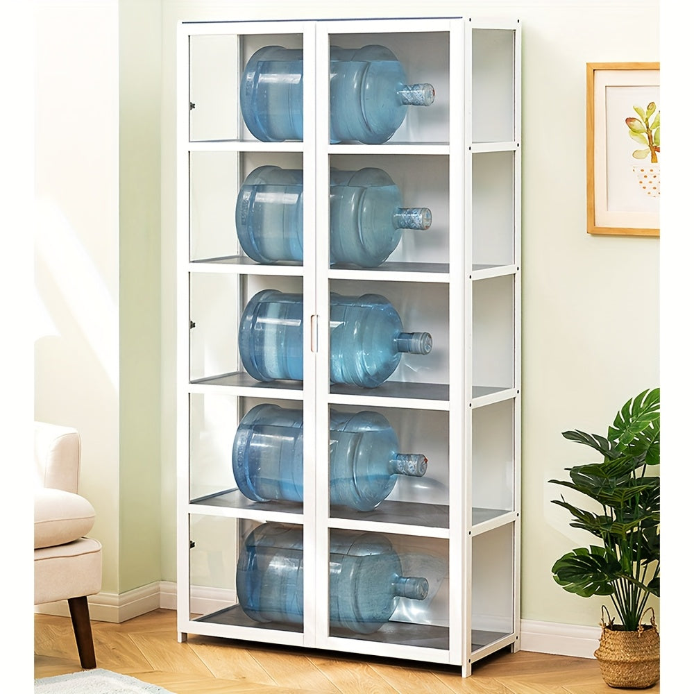 Display Cabinet with Wood, Modular Glass Door Anime Figures, Pop - product gallery image 5
