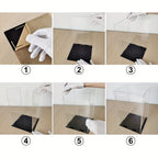 Display Case with Acrylic, Large Clear Acrylic Dustproof Box - product gallery image 4