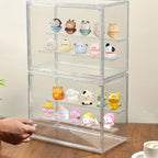 Display Cases & Storage with Lockable, Adjustable Shelf, Acrylic - product gallery image 2