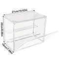 Display Cases & Storage with Lockable, Adjustable Shelf, Acrylic - Transparent option