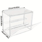 Display Cases & Storage with Lockable, Adjustable Shelf, Acrylic - Transparent option