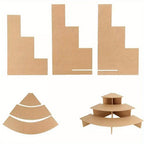 Display Shelf with Space-Saving, Foldable, Freestanding, 5cm - product gallery image 7