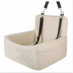 Dog And Cat Booster Car Seat with 3-Strap with Non-Slip, Memory Foam - product gallery image 4