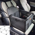 Dog Bed with Foldable, 40cm, Standard 40x40cm, Foldable Pet Car Booster Seat Mesh