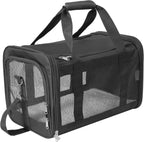 Dog Bed with Foldable, 6kg, medium, Foldable Pet Carrier Backpack 3-6kg Cats - product gallery image 11