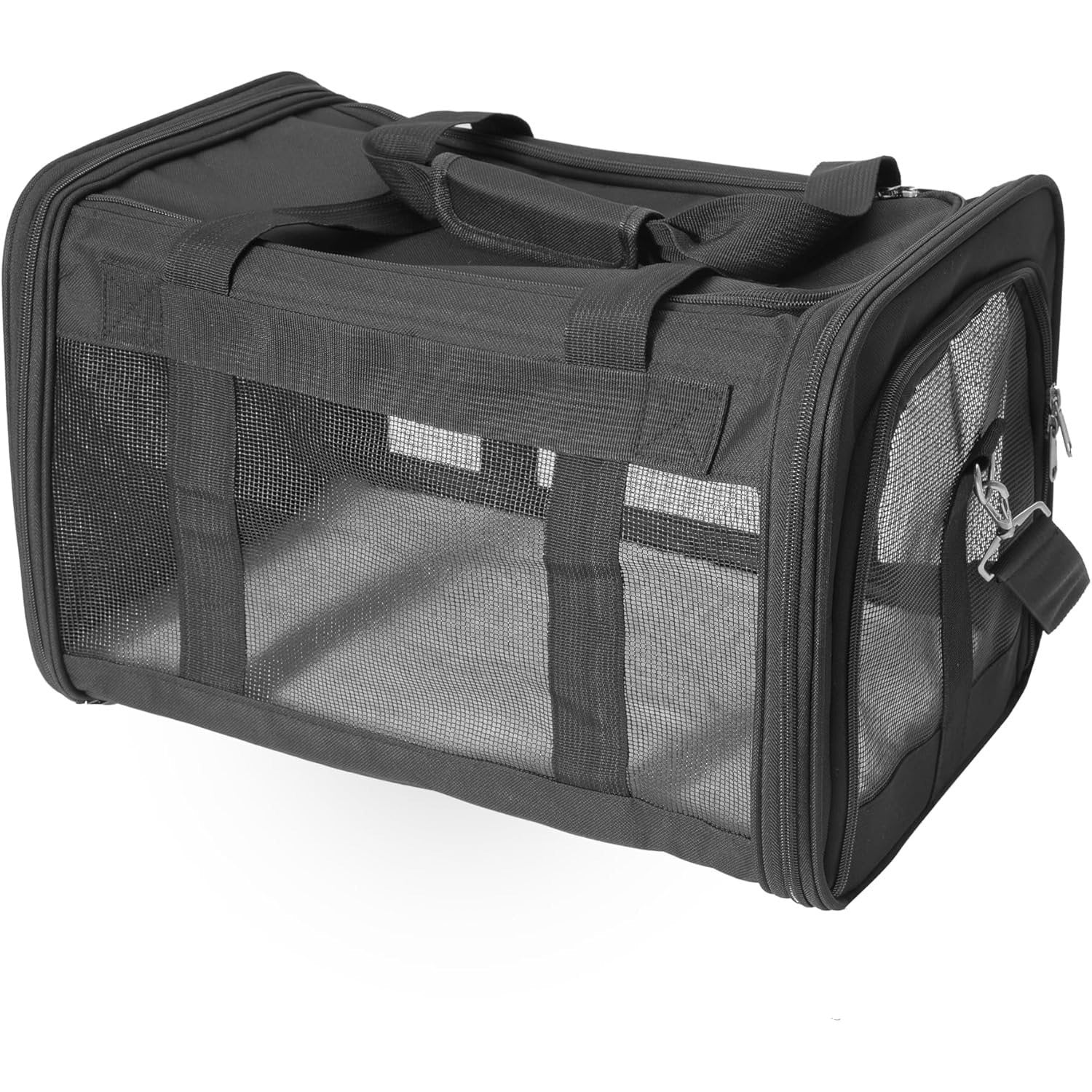 Dog Bed with Foldable, 6kg, medium, Foldable Pet Carrier Backpack 3-6kg Cats - product gallery image 4