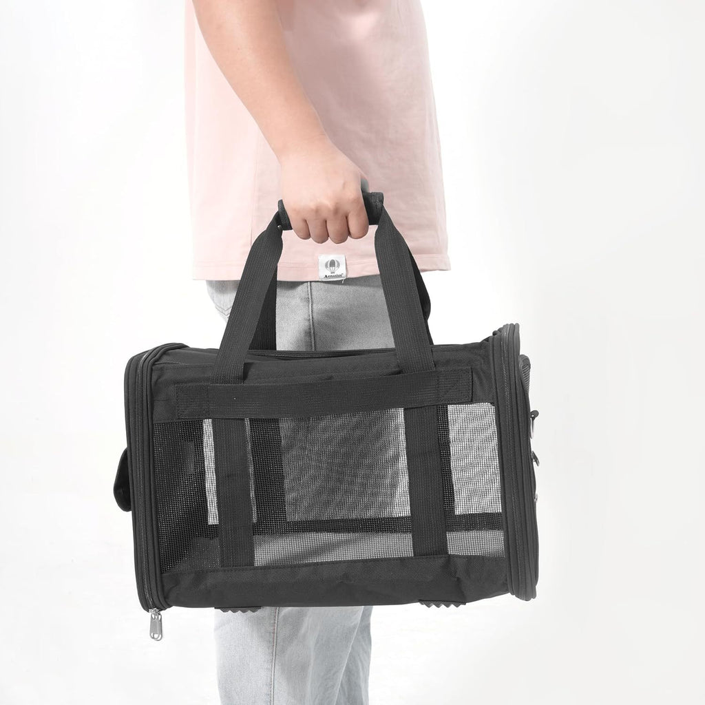 Dog Bed with Foldable, 6kg, medium, Foldable Pet Carrier Backpack 3-6kg Cats - product gallery image 7