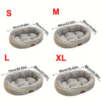 Dog Bed with Luxury Soft Washable Pet Plush Warm for pet care at home - product gallery image 2