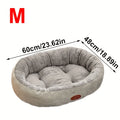 Dog Bed with Luxury Soft Washable Pet Plush Warm for pet care at home - M option