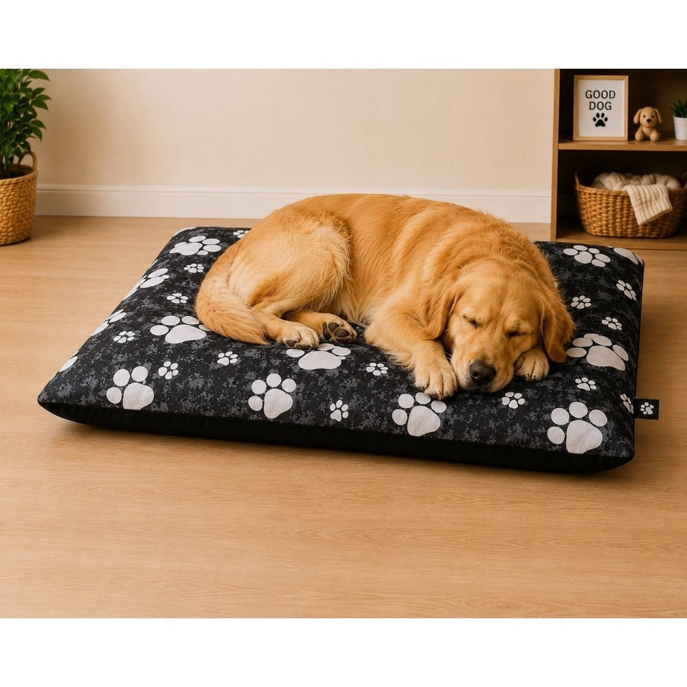 Dog Bed with Machine-Washable, Cotton, 95cm x 65cm - product gallery image 14