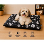 Dog Bed with Machine-Washable, Cotton, 95cm x 65cm - product gallery image 16