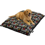 Dog Bed with Machine-Washable, Cotton, 95cm x 65cm - product gallery image 2