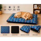 Dog Bed with Machine-Washable, Cotton, 95cm x 65cm - product gallery image 6