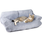 Dog Bed with Machine-Washable, Non-Slip, Pet Sofa Cats Dogs 66x48x33cm Fluffy - product gallery image 8