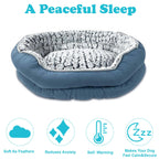 Dog Bed with Machine-Washable, Non-Slip, Plush Donut Mat Non-Slip Machine Washable - product gallery image 5