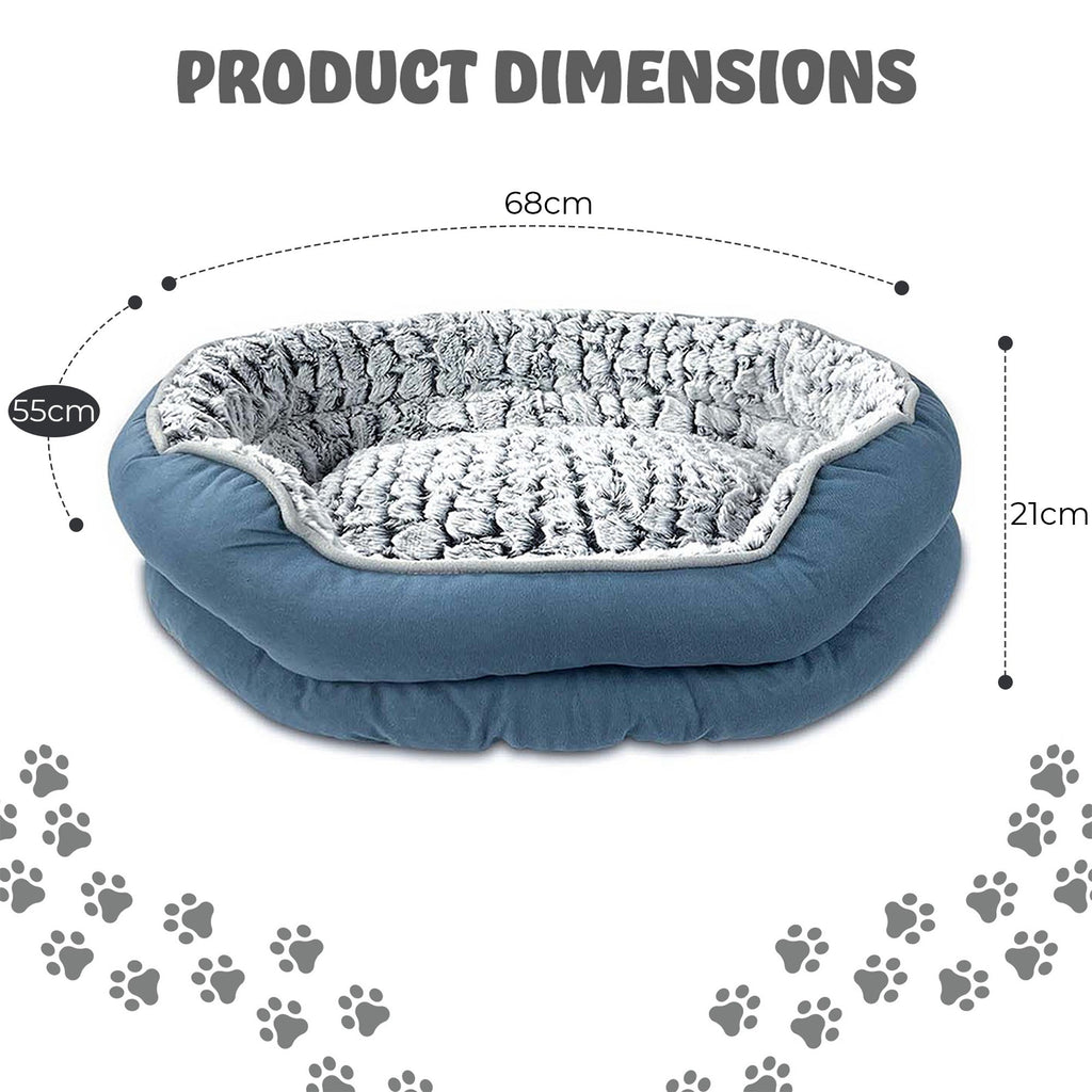 Dog Bed with Machine-Washable, Non-Slip, Plush Donut Mat Non-Slip Machine Washable - product gallery image 7