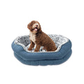 Dog Bed with Machine-Washable, Non-Slip, Plush Donut Mat Non-Slip Machine Washable