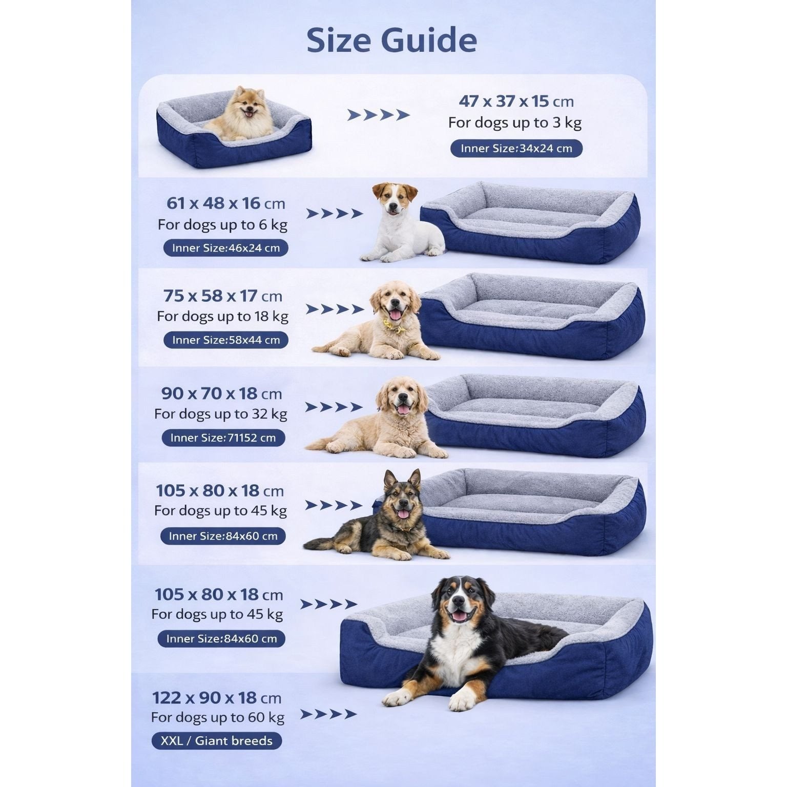 Dog Bed with Machine-Washable, Non-Slip, Waterproof - product gallery image 13