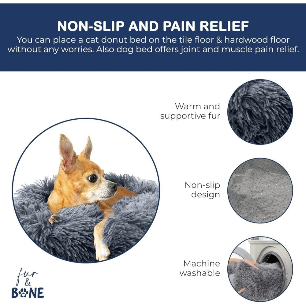 Dog Bed with Machine-Washable, Non-Slip, Waterproof, 70cm - product gallery image 8