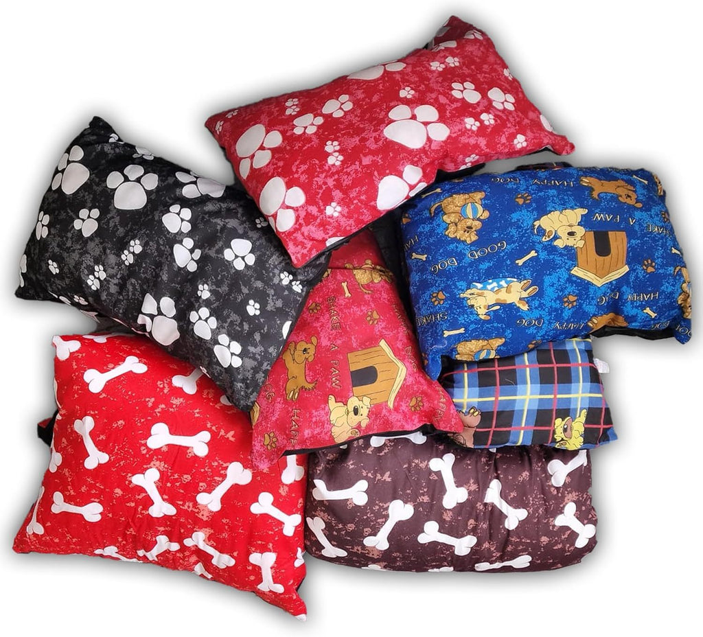 Dog Bed with Machine-Washable, Soft Cushion Removable Washable Cover Printed - product gallery image 12