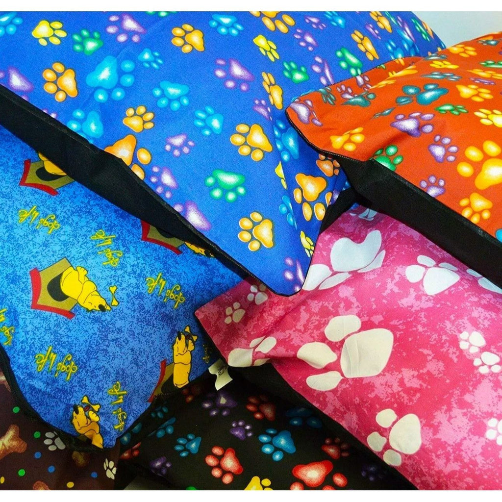 Dog Bed with Machine-Washable, Soft Cushion Removable Washable Cover Printed - product gallery image 9
