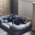 Dog Bed with Non-Slip, Easy Assembly, 36.22*27.17*6.69in/92*69*17cm - product gallery image 2