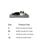 Dog Bed with Non-Slip, Easy Assembly, 36.22*27.17*6.69in/92*69*17cm - product gallery image 3
