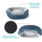 Dog Bed with Non-Slip, Faux Fur Donut Pet Self-Warming Anti-Anxiety - product gallery image 6