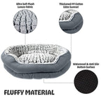Dog Bed with Non-Slip, Faux Fur Donut Pet Self-Warming Anti-Anxiety - product gallery image 9