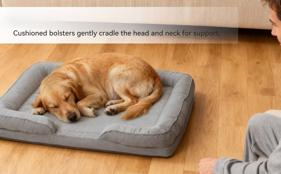 Dog Bed with Orthopaedic Removable Cover to XL for pet care at home - product gallery image 13