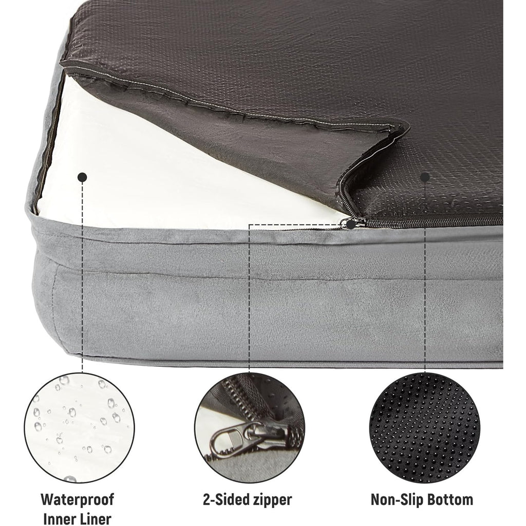 Dog Bed with Orthopaedic Removable Cover to XL for pet care at home - product gallery image 5