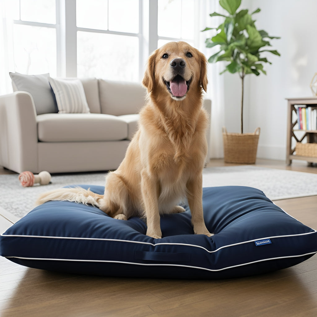 Dog Bed with Plush Mattress Removable Washable Cover - product gallery image 12