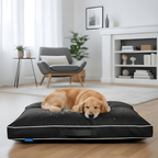 Dog Bed with Plush Mattress Removable Washable Cover