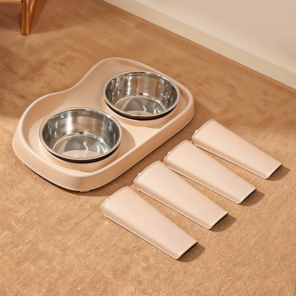 Dog Bowl Stand with Adjustable Height, Dishwasher-Safe, Non-Slip - product gallery image 20