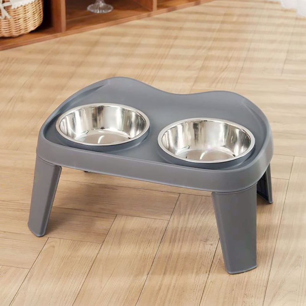 Dog Bowl Stand with Adjustable Height, Dishwasher-Safe, Non-Slip - product gallery image 6