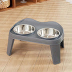 Dog Bowl Stand with Adjustable Height, Dishwasher-Safe, Non-Slip - product gallery image 6