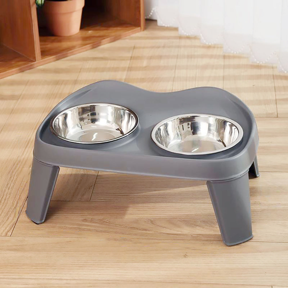 Dog Bowl Stand with Adjustable Height, Dishwasher-Safe, Non-Slip - product gallery image 8