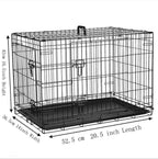 Dog Cage Puppy Training Crate Small Medium with Leakproof, Easy Assembly - product gallery image 12