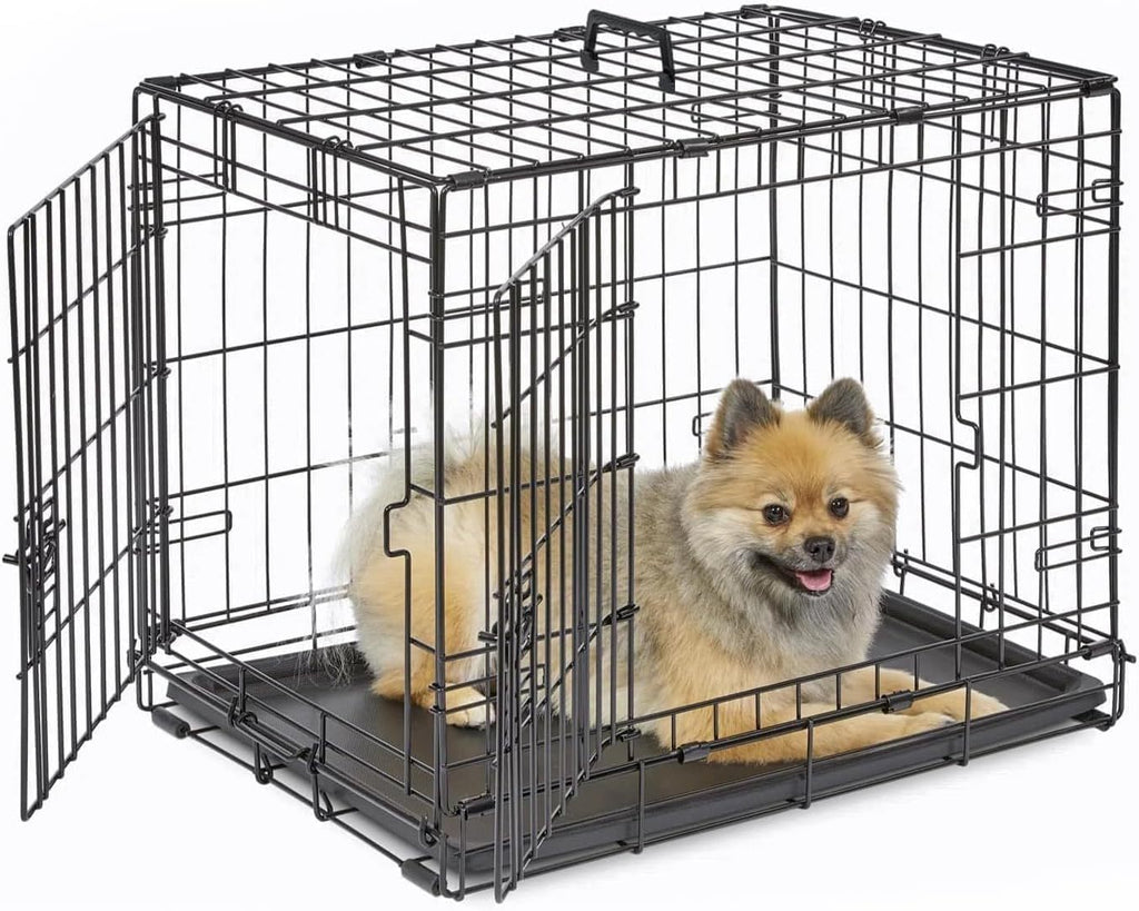 Dog Cage Puppy Training Crate Small Medium with Leakproof, Easy Assembly - product gallery image 22