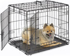 Dog Cage Puppy Training Crate Small Medium with Leakproof, Easy Assembly - product gallery image 22