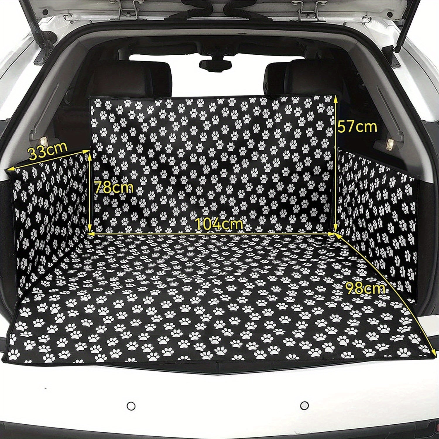 Dog Car Boot Liner with Foldable, Waterproof for travel - product gallery image 2