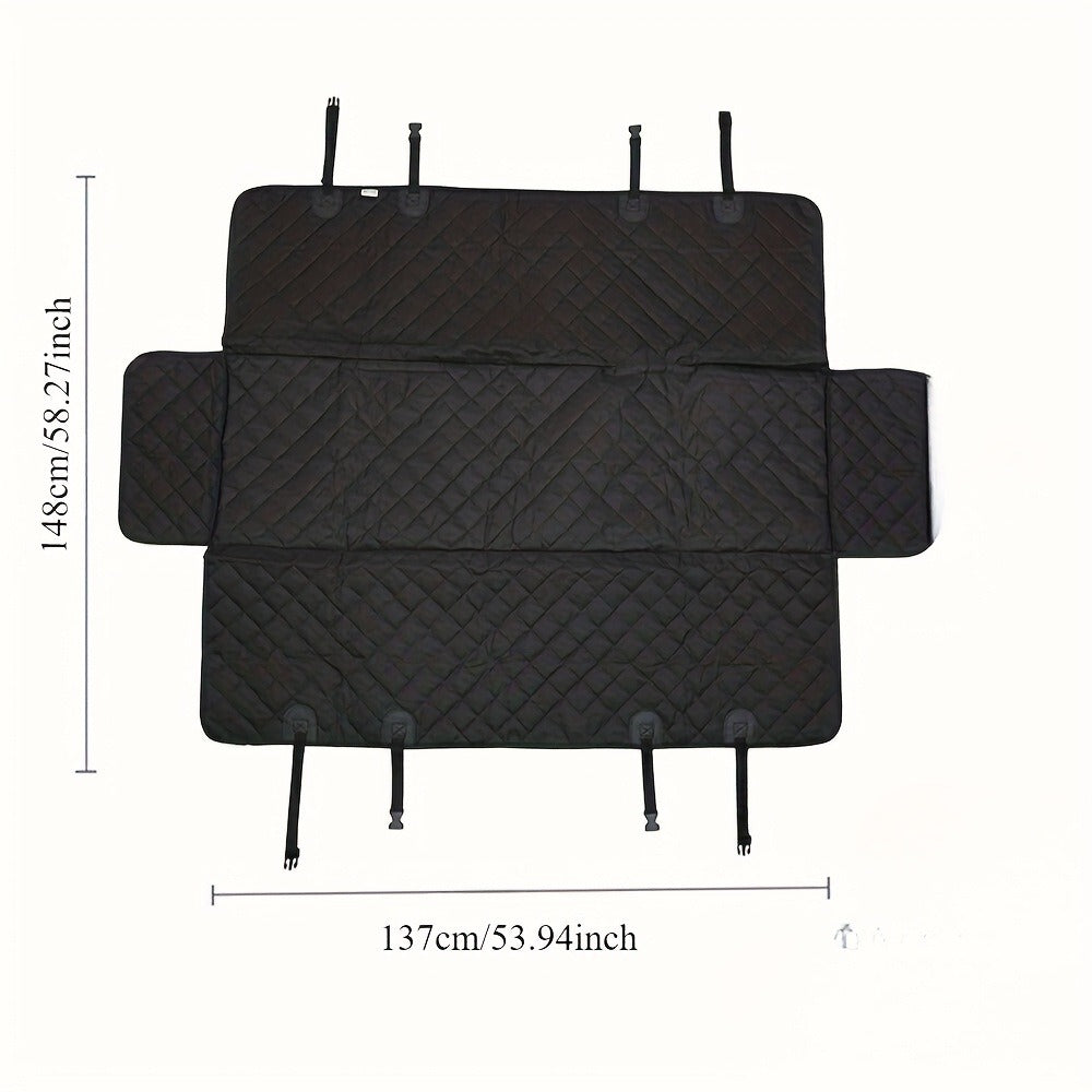 Dog Car Seat Cover with Non-Slip, Water-Resistant, Waterproof - product gallery image 2