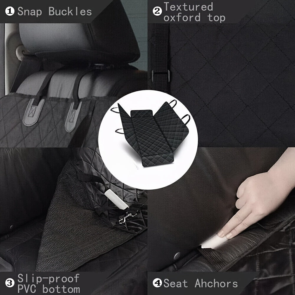 Dog Car Seat Cover with Non-Slip, Water-Resistant, Waterproof - product gallery image 5