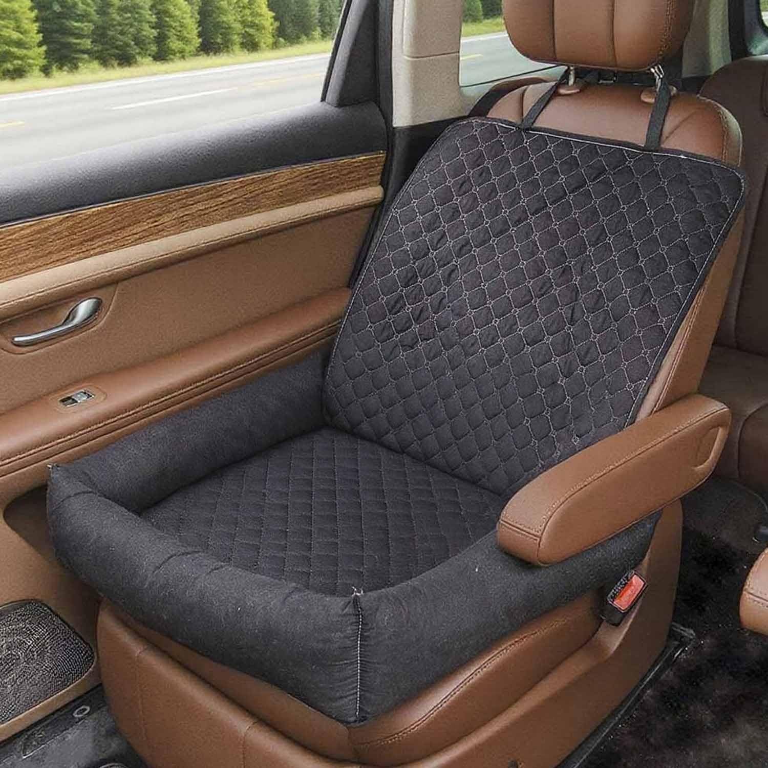 Dog Car Seats & Booster Seat with Machine-Washable, Non-Slip - product gallery image 3