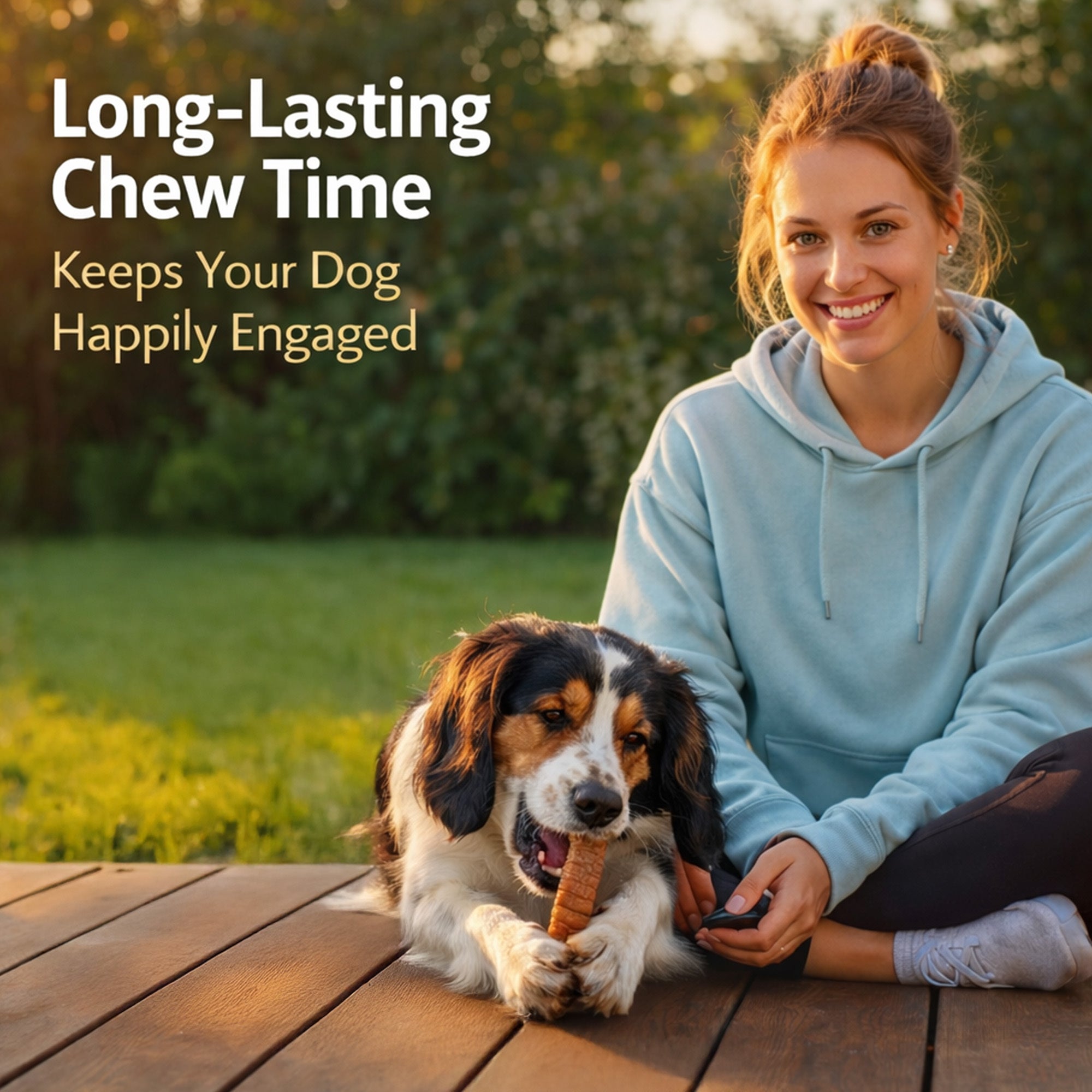 Dog Chew with 36 Pack, 36pk, Collagen Chews Rawhide Free Long Lasting - product gallery image 2