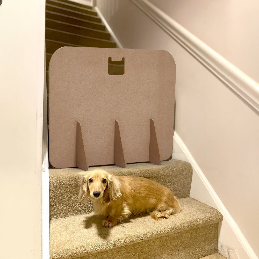 Dog Gates & Pet Barrier with Freestanding, 54cm, Wood, 75*54cm - product gallery image 4